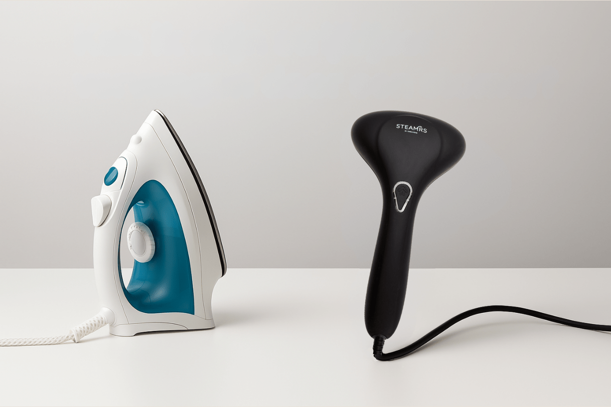 Kan ik mijn strijkijzer vervangen door een stomer? - STEAMRS