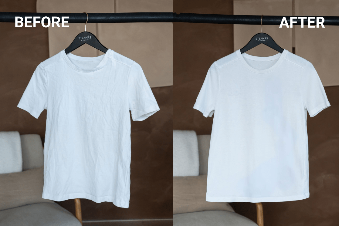 Minder onnodig wassen, meer stomen! - STEAMRS