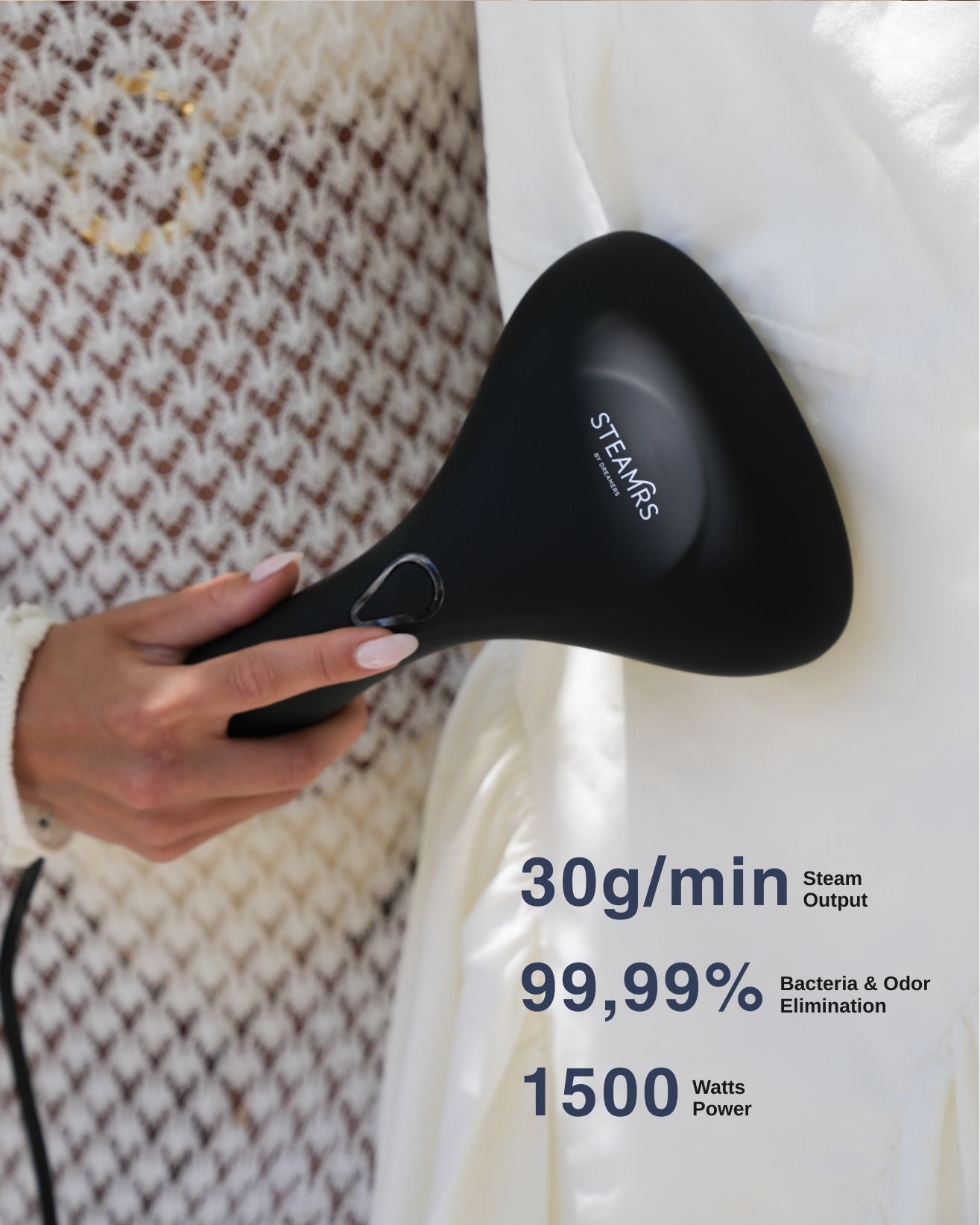 Kledingstomer — Zwart - STEAMRS