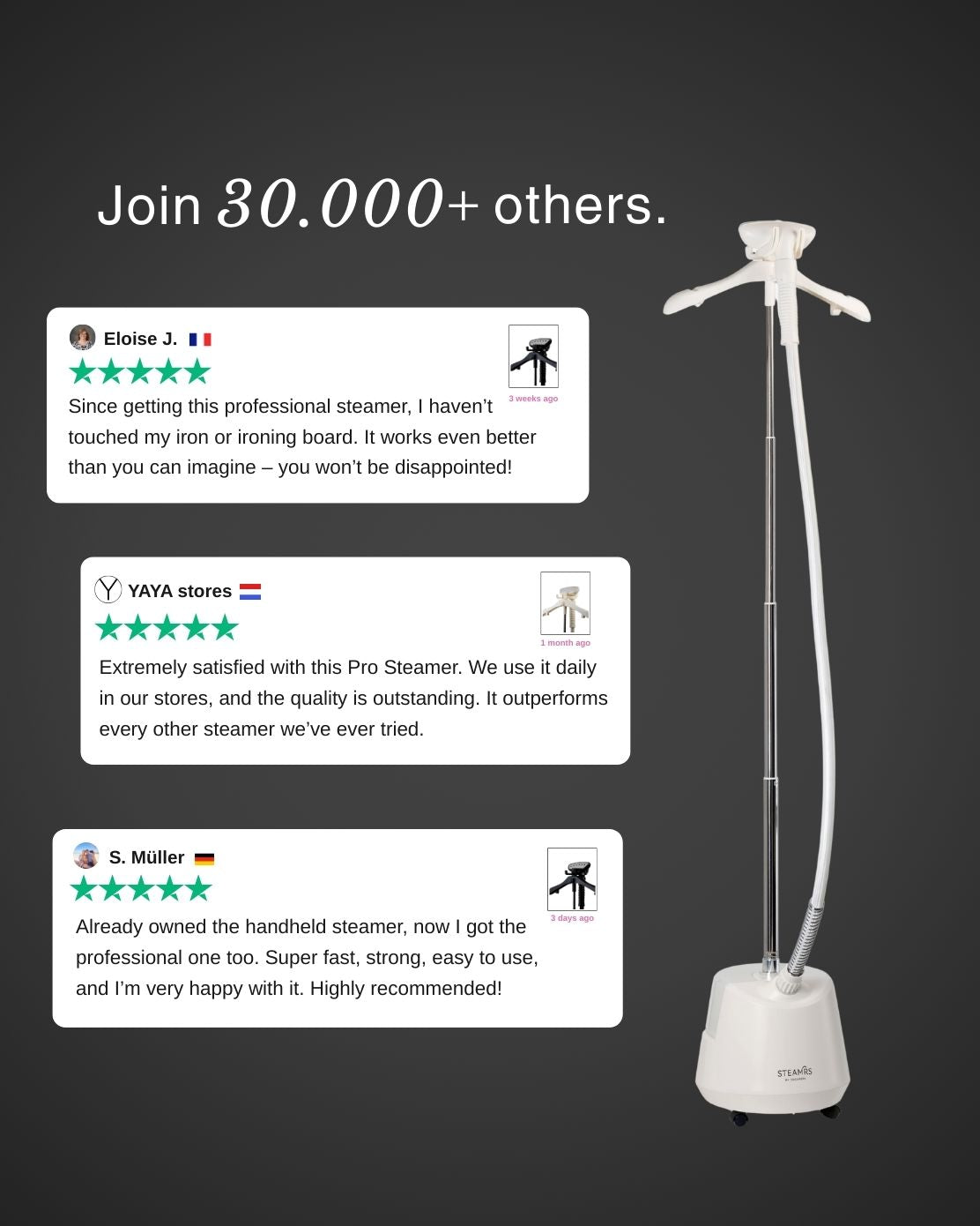 Professional Kledingstomer — Zand - STEAMRS