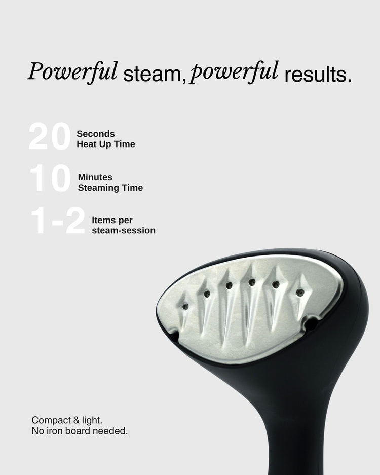Garment Steamer — Black